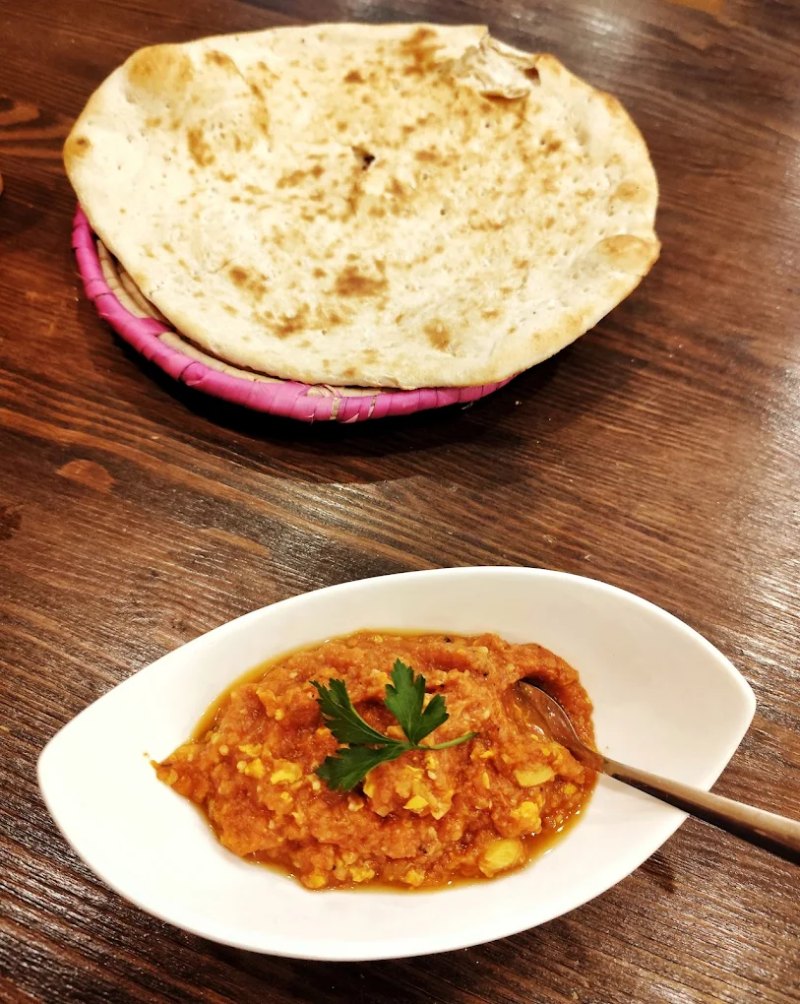 starter Served at Shiraz Persian Restaurant in Bolton